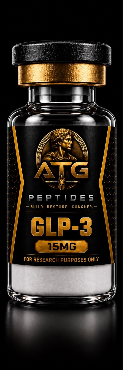 GLP-3 15mg research compound vial