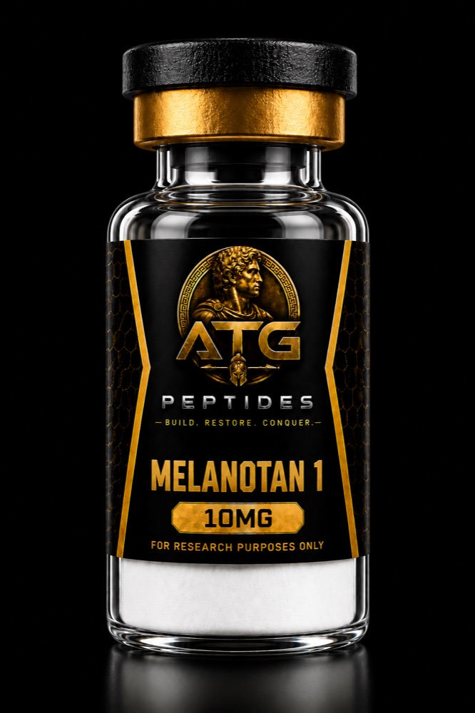 Melanotan 1 10mg research compound vial